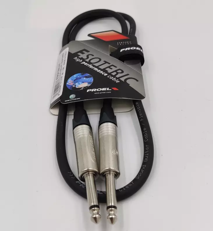 Proel ESO130 kitarakaapeli 1m - Plugi - Plugi -kaapelit - ESO130LU1 - 1