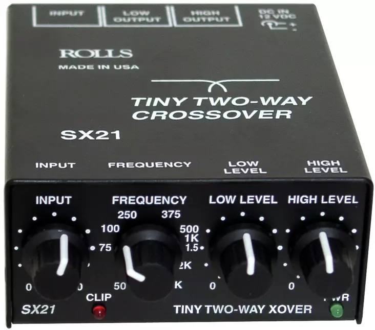 Rolls SX21 aktiivinen 2-tie mono jakosuodin - Jakosuotimet - 9126021 - 1