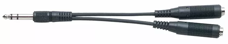 SPA TRS-2xTRSj haarakaapeli 15 cm - Adapterit ja adapterikaapelit - CYC-01 - 1