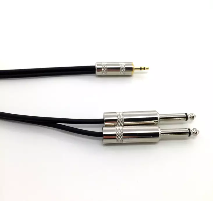 SPS SM-1 trs - 2 x TS kaapeli 1 m - 3,5mm Plugi - 6,3mm Plugi -kaapelit - 3912901 - 1