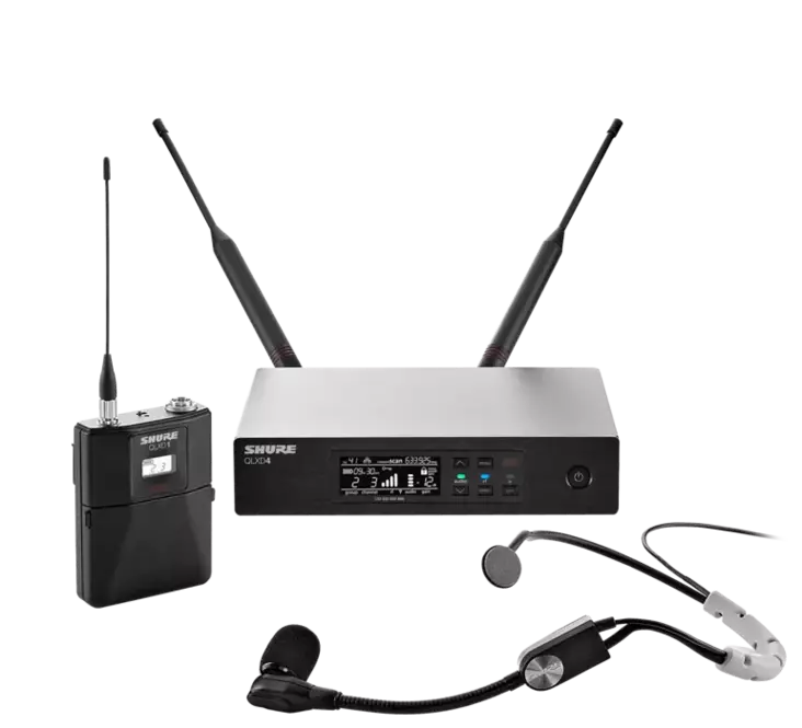 Shure QLXD14/SM35 - Headset-järjestelmät - QLXD14E-SM35-G51 - 1