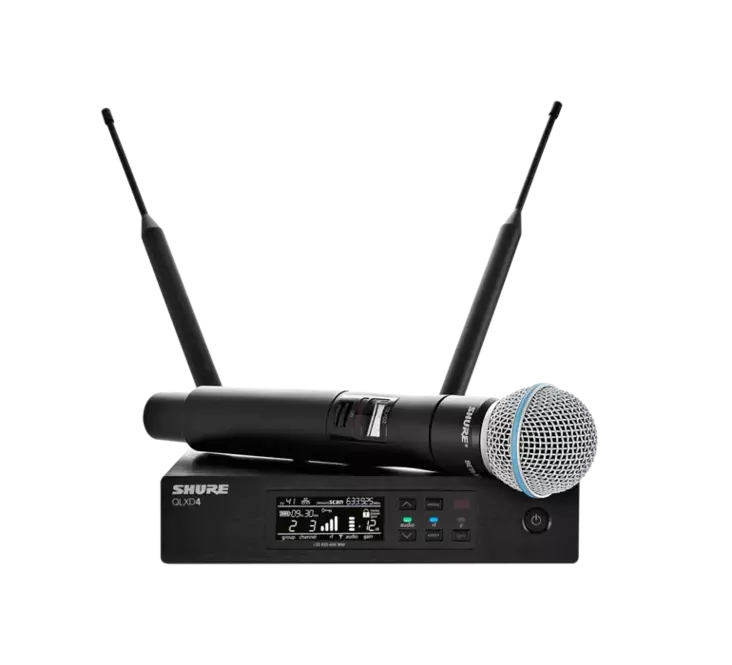 Shure QLXD24/Beta58 - Käsimikrofonijärjestelmät - QLXD24-B58-G51 - 1