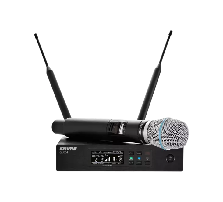Shure QLXD24/Beta87A - Käsimikrofonijärjestelmät - QLXD24-B87A-G51 - 1