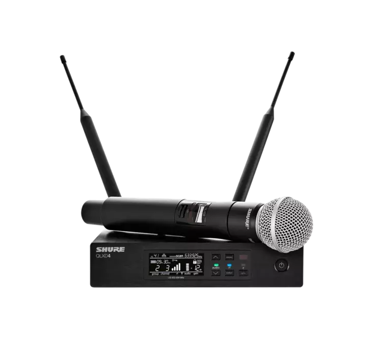 Shure QLXD24/SM58 - Käsimikrofonijärjestelmät - QLXD24-SM58-G51 - 1