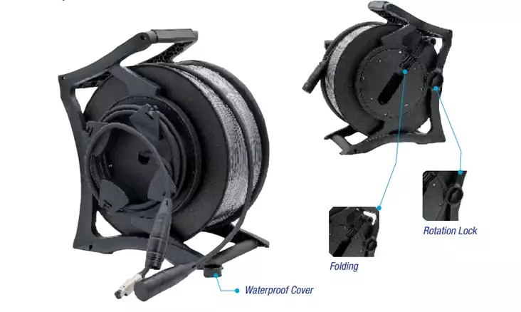 AMP CAT6CR-50 CAT6 kaapelikela, 50m - Verkkokaapelit - 3906051 - 1