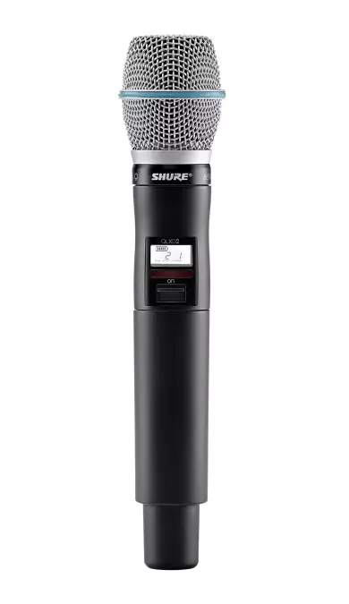 Shure QLXD2/B87C käsilähetin - Käsilähettimet - QLXD2-B87C-G51 - 1