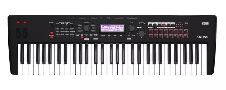 Korg Kross 2-61 syntetisaattori - Syntetisaattorit ja -modulit - 8010401 - 1