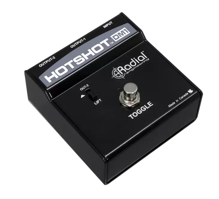 Radial HotShot DM1 - Kytkimet (A/B, mykistys, reititys) - HotShot_DM1 - 1