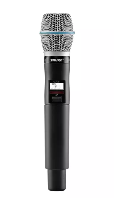 Shure QLXD2/B87A käsilähetin - Käsilähettimet - QLXD2-B87A-G51 - 1