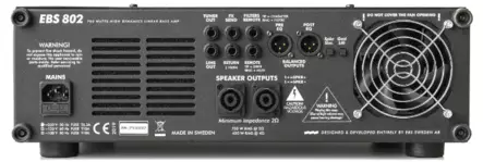 EBS 802 bassovahvistin - Bassovahvistimet - EBS802 - 2