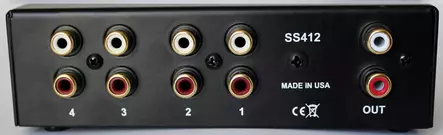 ROLLS SS412 Source Selector - Volume- ja monitoriohjaimet - 9126012 - 2