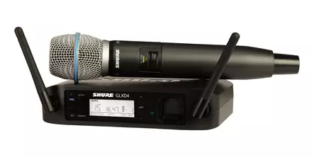 Shure GLXD24/Beta87A langaton käsimikrofonijärjestelmä - Käsimikrofonijärjestelmät - GLXD24-B87A-Z2 - 1