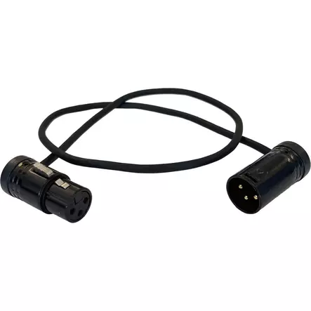 AMP XLR-Angled Patch-kaapeli 30,5cm - Patch-kaapelit - 3906212 - 1