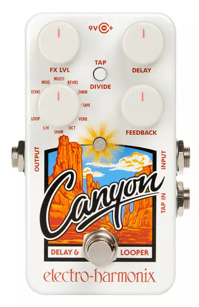 Electro-Harmonix Canyon Delay Looper - Kitaraefektit ja -pedaalit - 5198072 - 1