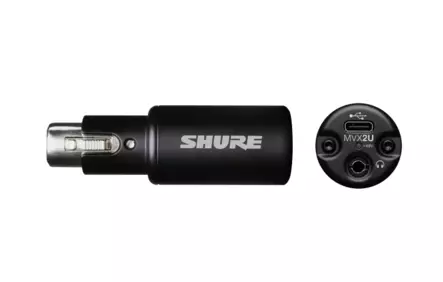 Shure MVX2U Gen 2 USB-äänikortti - USB-äänikortit - MVX2UG2 - 1