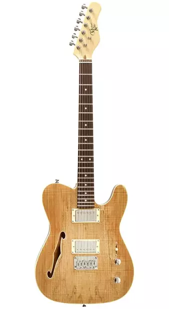 Michael Kelly Guitars 58 Thinline Spalted Maple - Sähkökitarat - 10023942 - 1