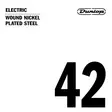 Dunlop Wound nickel plated steel .042 irtokieli - Kitaran kielet - DNPS042 - 1
