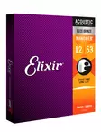 Elixir Nanoweb Acoustic 80/20 Bronze 12-53 Light kielisarja - Kitaran kielet - 11052 - 1
