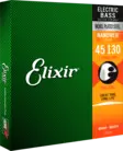 Elixir Nanoweb Bass 45-130 Light 5-kielinen basson kielisarja - Basson kielet - 14202 - 2
