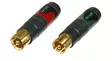 Neutrik NF2C-B-2 RCA HIFI RCA -johtoliitinpari - RCA -liittimet - NF2C-B2 - 1
