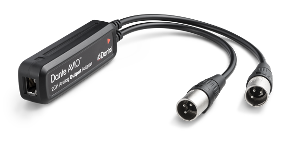 Dante AVIO Analog Output adapteri - DAC:t ja AD/DA-muuntimet - ADP-DAO-AU-0X2 - 1