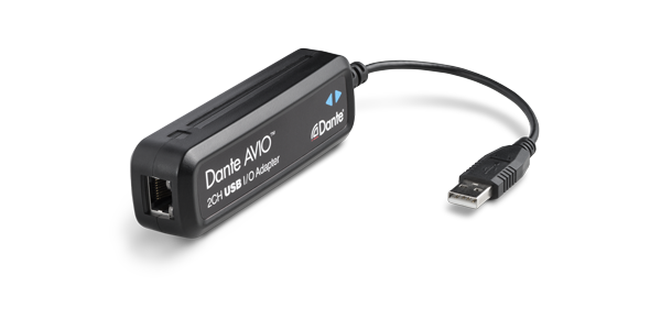 Dante AVIO USB IO adapteri - Digitaalimuuntimet - ADP-USB-AU-2X2 - 2