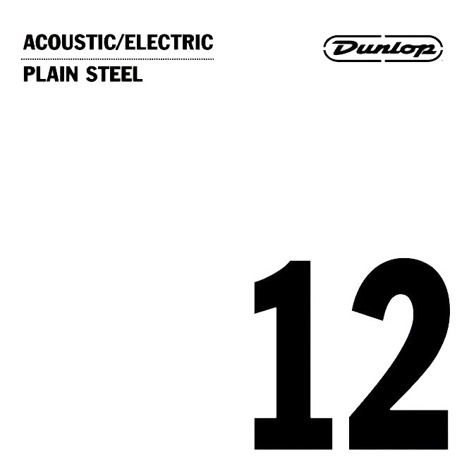 Dunlop Plain steel .012 irtokieli - Kitaran kielet - DPS012 - 1