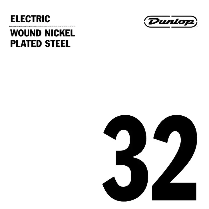 Dunlop Wound nickel plated steel .032 irtokieli - Kitaran kielet - DNPS032 - 1
