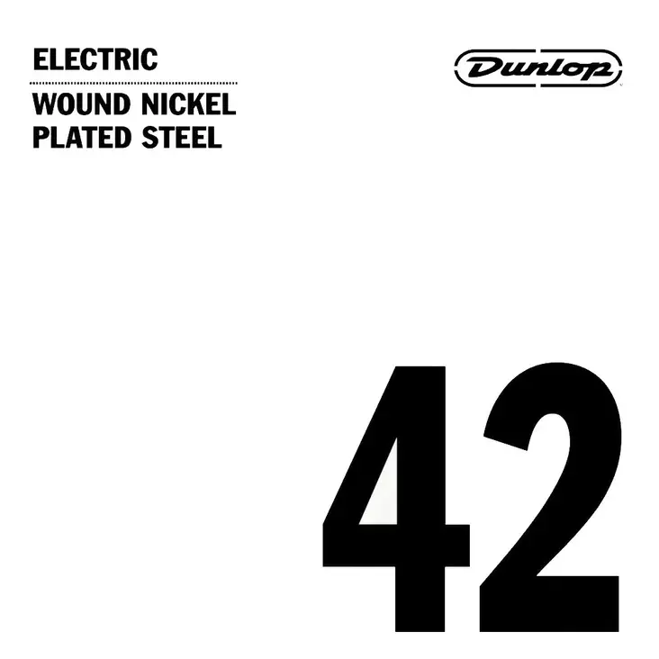 Dunlop Wound nickel plated steel .042 irtokieli - Kitaran kielet - DNPS042 - 1