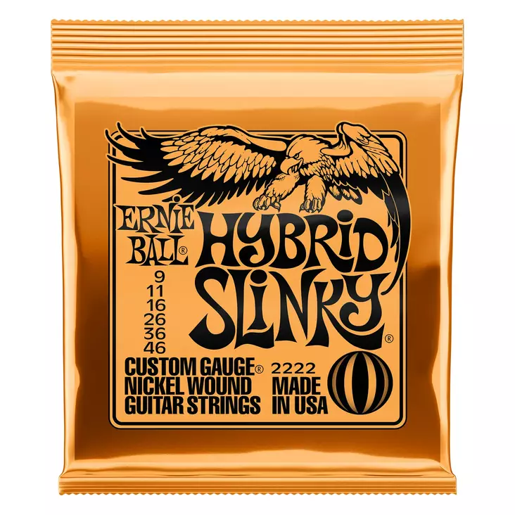 Ernie Ball 2222 Hybrid Slinky 9-46 - Kitaran kielet - 1102222 - 1