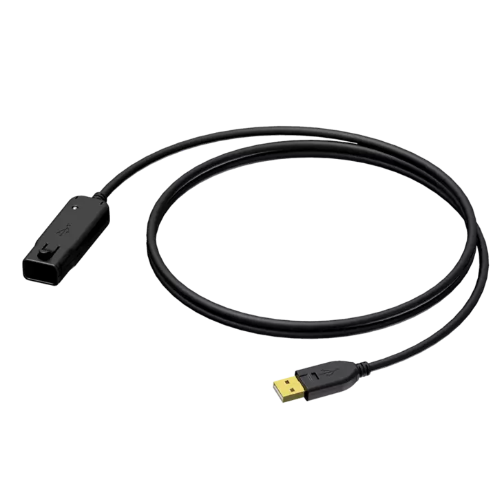 Procab BXD602 USB 2.0 jatkokaapeli 12 m, aktiivi - USB-kaapelit - APRBXD602 - 1