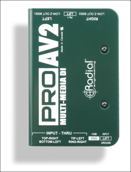 Radial PRO AV2 DI-boksi - DI-boksit - ProAV2 - 1