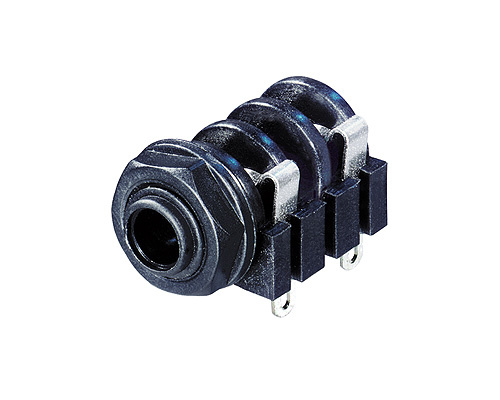 Rean 6,3mm monojakki, juotoskorvakkeet - 6,3mm plugit ja -jakit - NYS2122 - 1