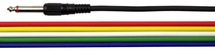 SPA TS Patch-kaapelisetti 1,2 m - Plugi - Plugi -kaapelit - SPATSPATCH6PC-12 - 1