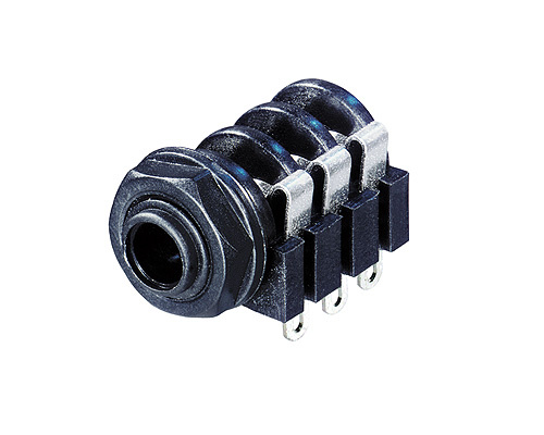 SPS 6,3mm stereojakki, juotoskorvakkeet - 6,3mm plugit ja -jakit - NYS212 - 1