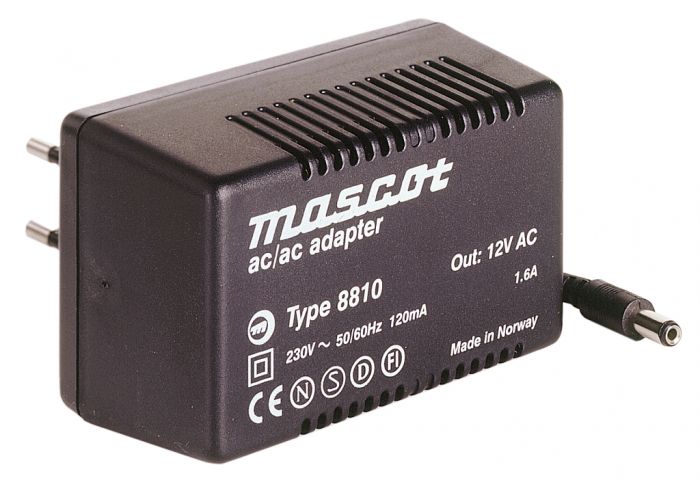 SPS AC/AC 12V AC, 20W virtalähde - 500-sarja, laitteet ja virtalähteet - 881012 - 1