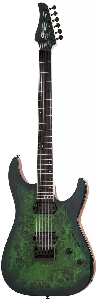 Schecter C-6 Pro Aqua Burst sähkökitara - Sähkökitarat - YSC3632 - 1