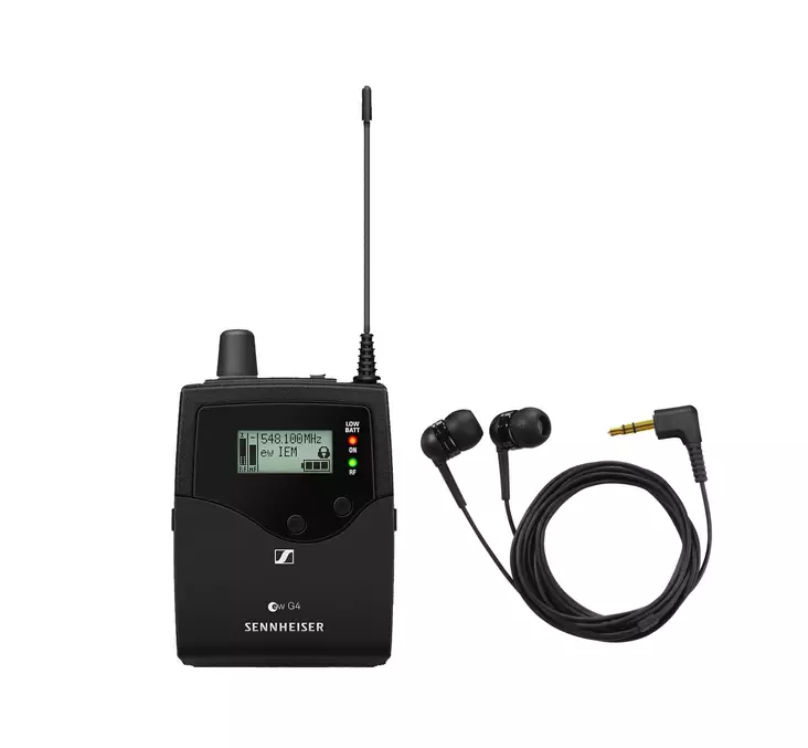 Sennheiser EK IEM G4 langaton vastaanotin ja kuulokkeet - Vyölähettimet - 507852 - 1