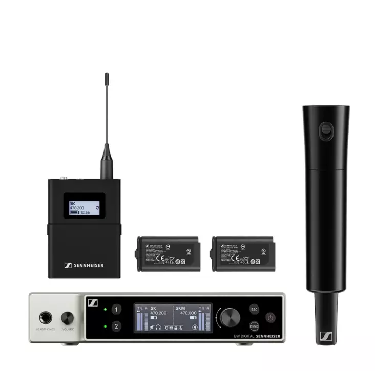 Sennheiser EW-DX SK / SKM-S BASE SET langaton setti - Järjestelmät ilman mikrofonia - 509462 - 1