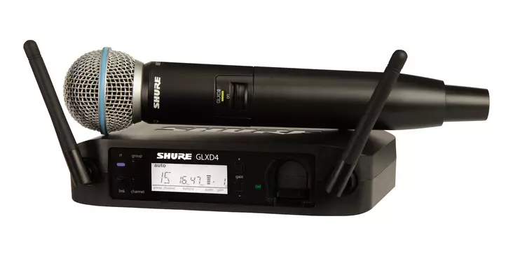 Shure GLXD24/Beta58 langaton käsimikrofonijärjestelmä - Käsimikrofonijärjestelmät - GLXD24-B58-Z2 - 1