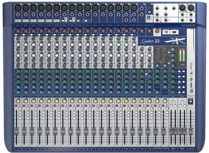 Soundcraft Signature 22 mikseri - Salimikserit, 24-48 kanavaa - 3SCSG22 - 1