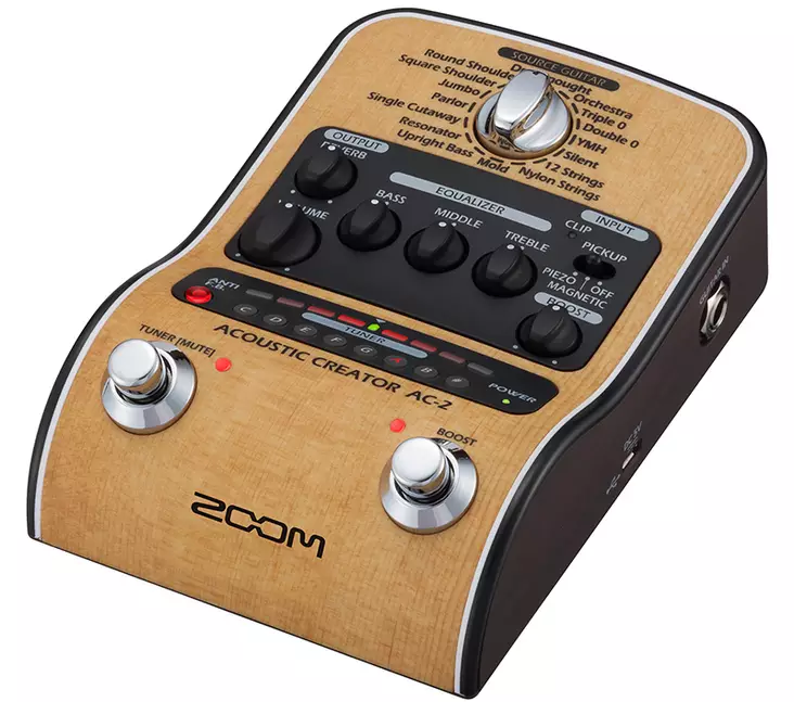 Zoom AC2 akustisen kitaran efektipedaali/etuaste - Kitaraefektit ja -pedaalit - YZOAC2 - 1