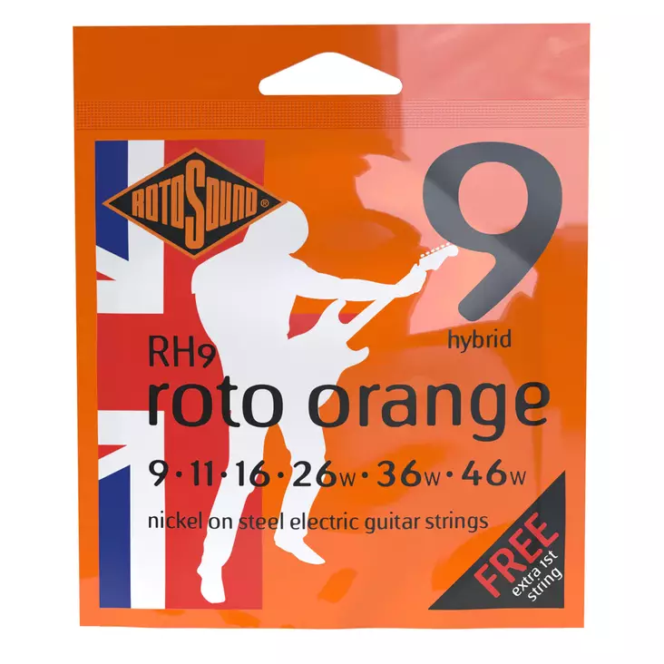 Rotosound RH9 Roto Oranges Hybrid 9-46 - Kitaran kielet - 280122 - 1