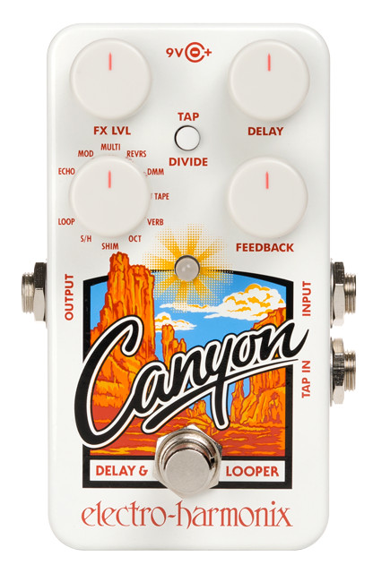 Electro-Harmonix Canyon Delay Looper - Kitaraefektit ja -pedaalit - 5198072 - 1