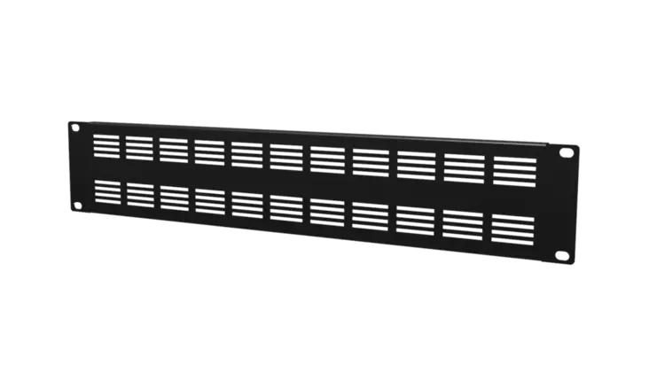 Caymon BSV02 2U tuuletuslevy - 19'' räkkitarvikkeet - BSV02 - 1
