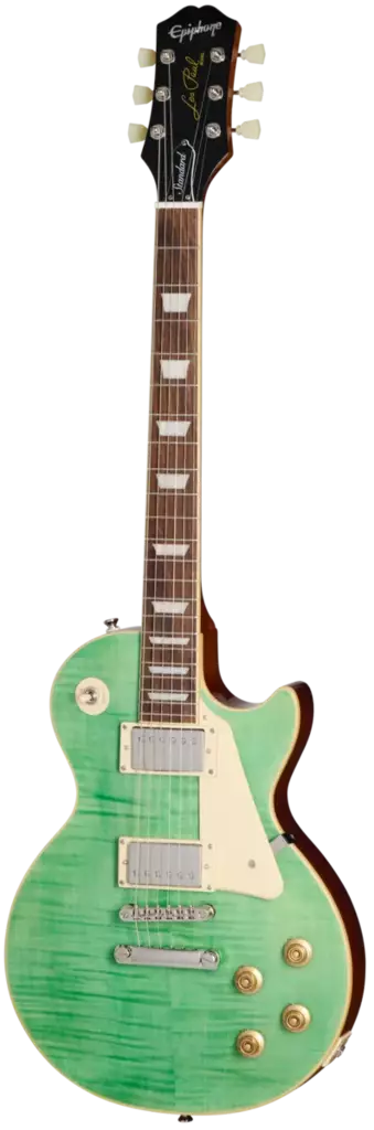 Epiphone Les Paul Standard 50's Figured Seafoam Green - Sähkökitarat - 613322 - 1