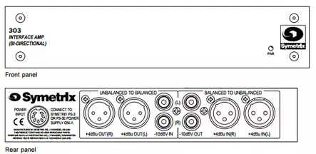 Symetrix 303 etuvahvistin - Etuasteet, kompressorit ja EQ:t - SYM-303 - 2