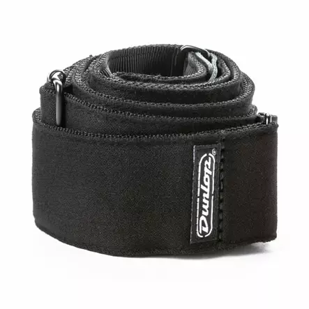 Dunlop Jacquard Plain Black kitarahihna - Kitarahihnat - D6733 - 2