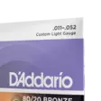D'Addario EJ13 11-52 80/20 Bronze akustisen kielisetti - Kitaran kielet - EJ13 - 4