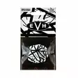 Dunlop EVH White with Black Stripes plektrat, 6 kpl - Plektrat - BAGEVHP03 - 1